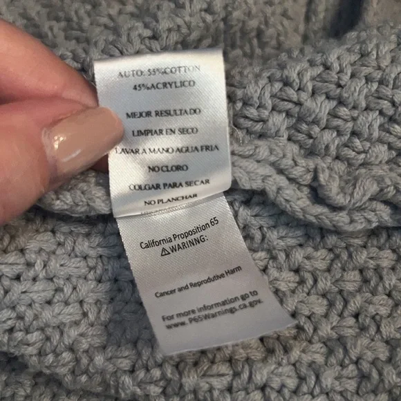 Anthropologie Sadie & Sage Knit Open Batwing Cardigan Size M - Picture 5 of 5
